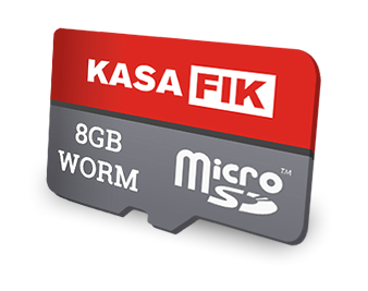 WORM SD card flash e-kasa memory Write Once, Read Many