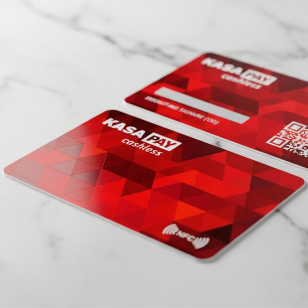 RFID - NFC karta s QR kódem KASA PAY (Cashless)